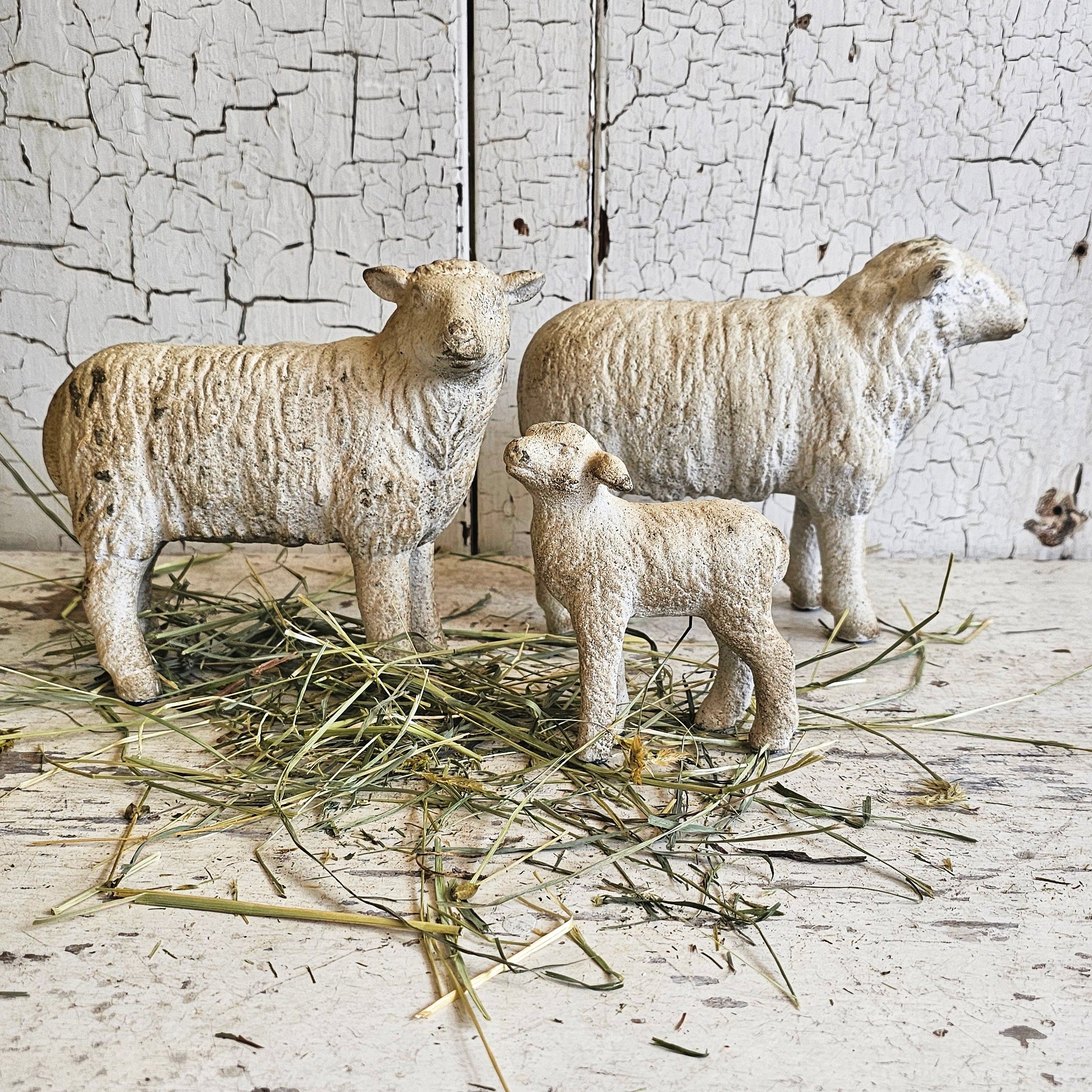 Vintage Style Sheep Family – Olde Tyme Marketplace