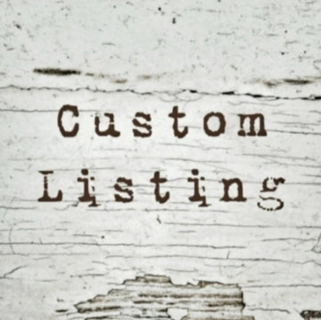 Custom Listing for Forever Young Antiques