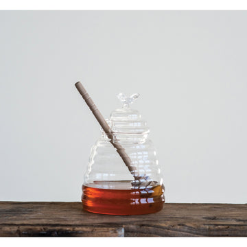 Honey Jar & Dipper Set
