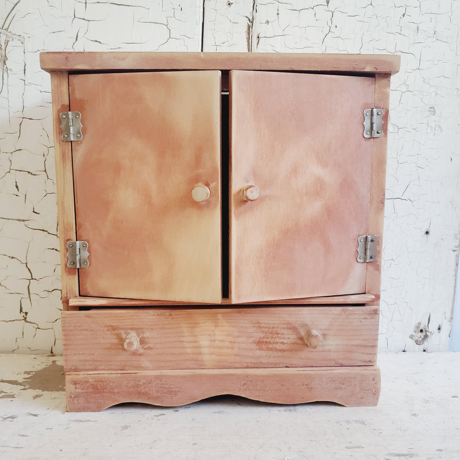 Vintage  Wood Cabinet