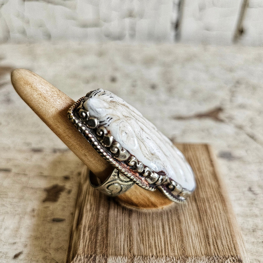 Western Style Horse Head Ring