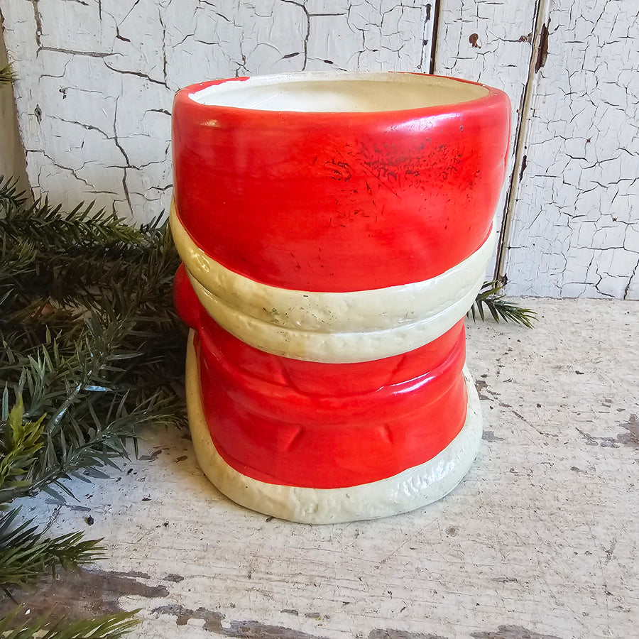 Vintage Santa Planter
