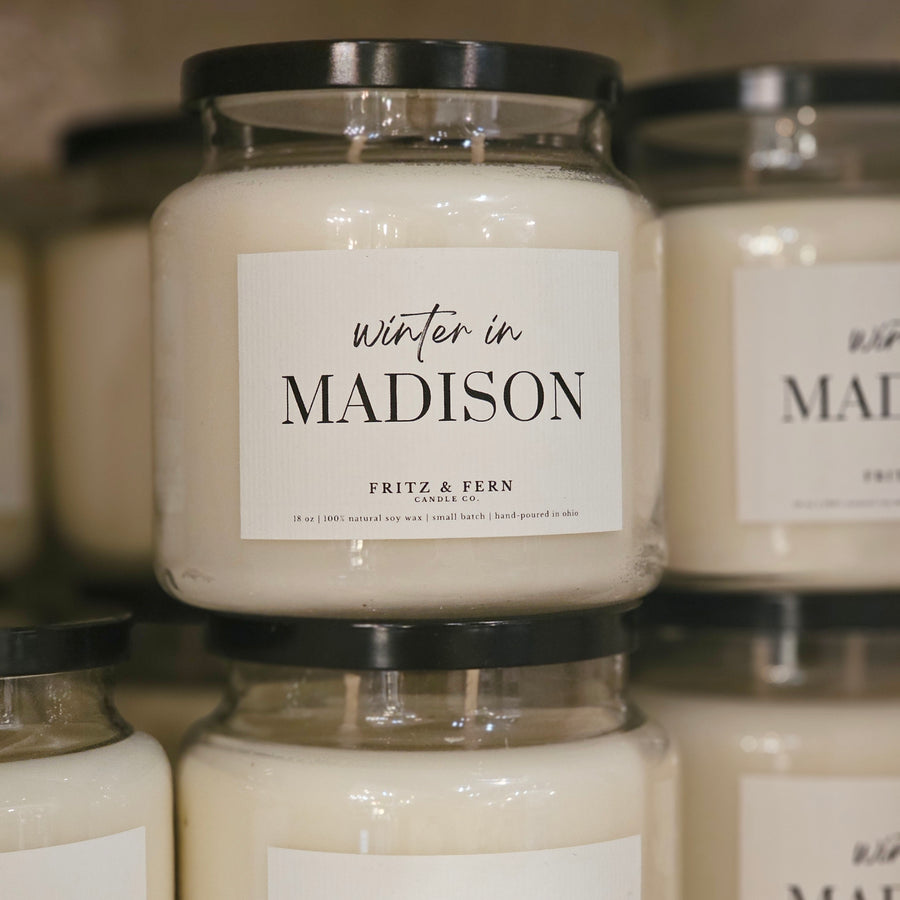 Winter In Madison Soy Candle