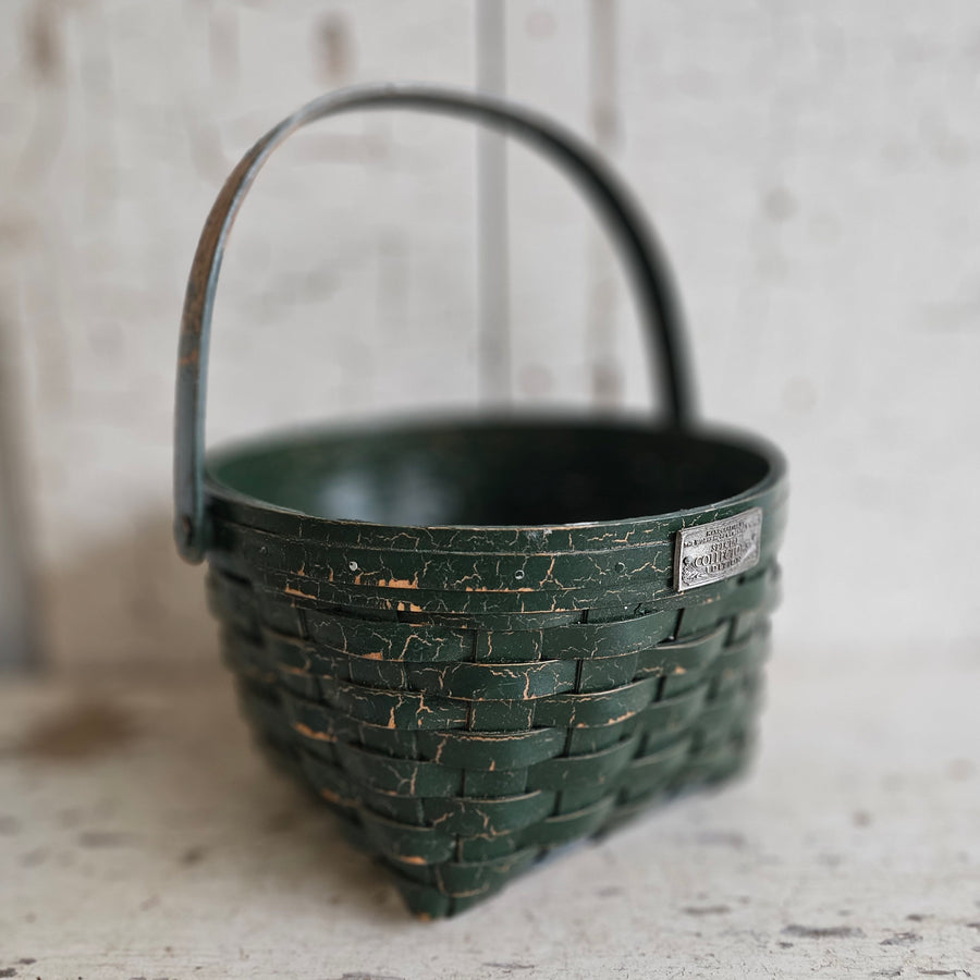 Handmade Vintage Woven Gerald Henn Basket