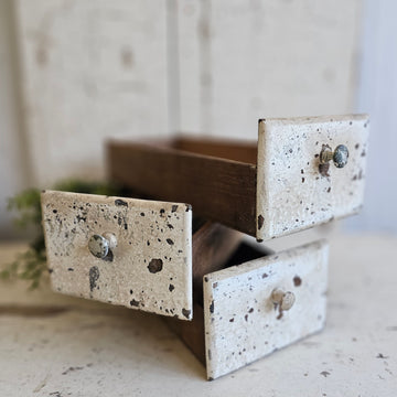 Vintage Wood Hardware Drawer