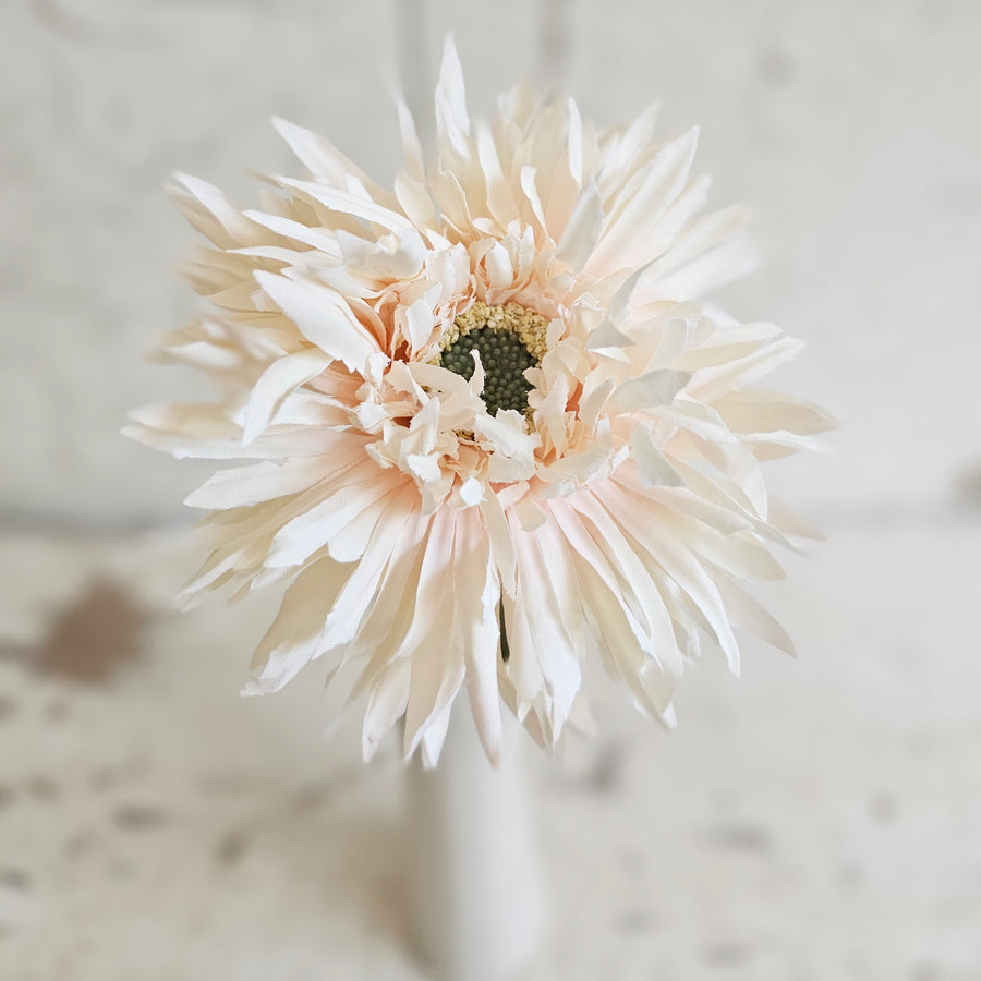 DOORBUSTER-Real Feel Peachy Pink Marshmallow Daisy Stem