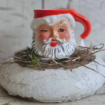 Vintage Santa Mug