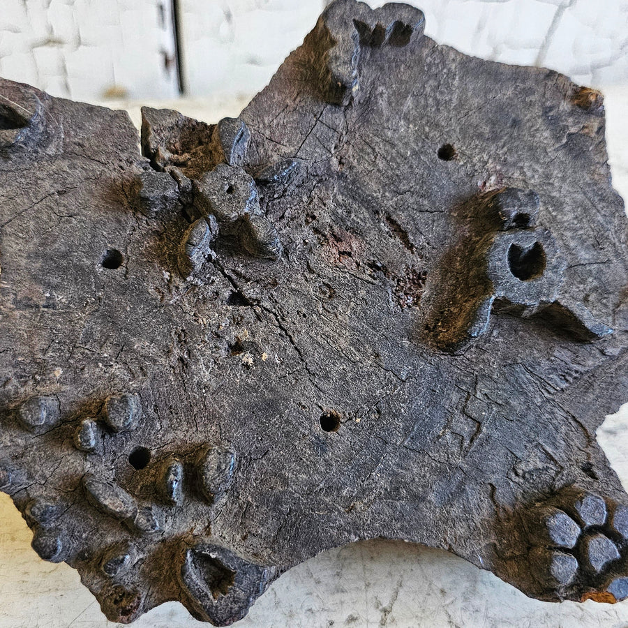 Antique Wood Batik Stamp