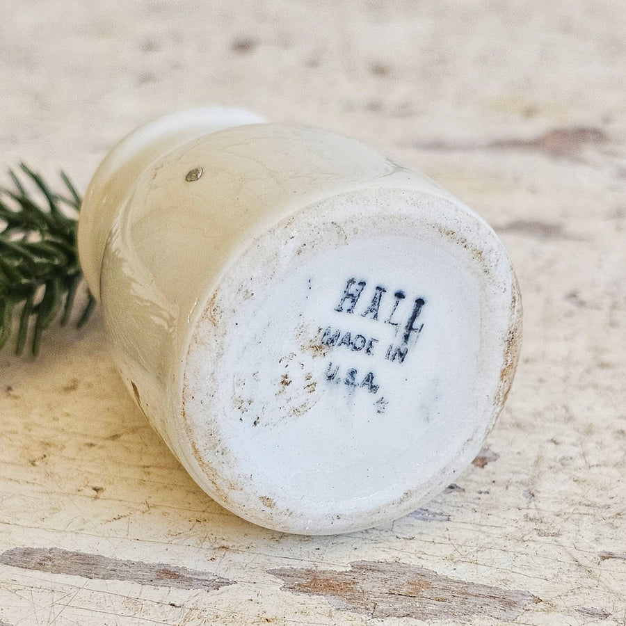 Vintage Hall  Ironstone Creamer