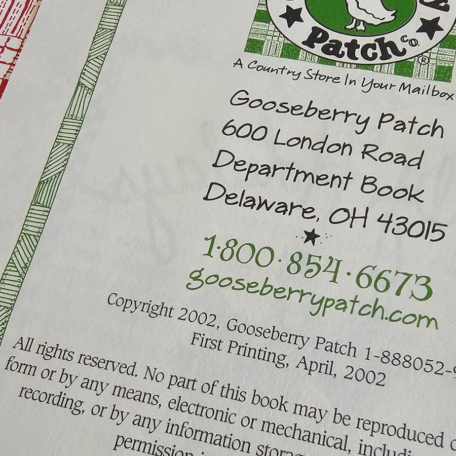 Gooseberry Patch Jolly Holidays Cookbook