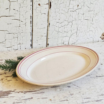 OVAL Santone 1948 IRONSTONE PLATTER