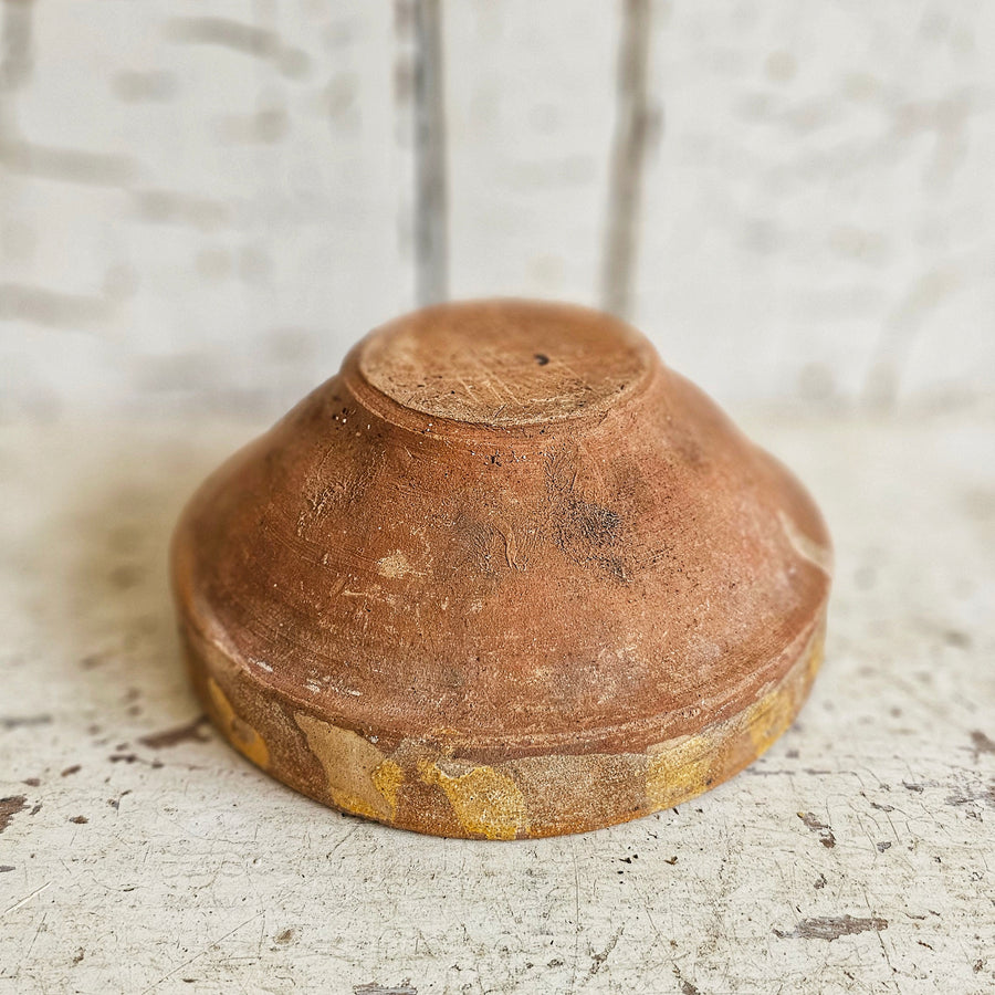 Vintage Redware Bowl