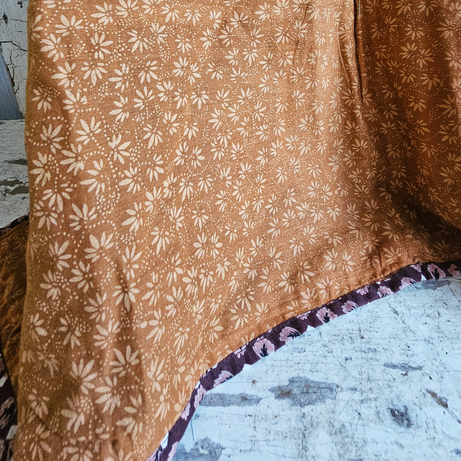 Small Log Cabin Quilt /Wall Hanging