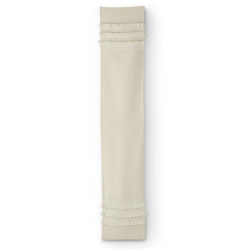 White Fringe Table Runner