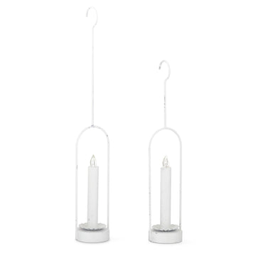 Hanging White Timer Taper