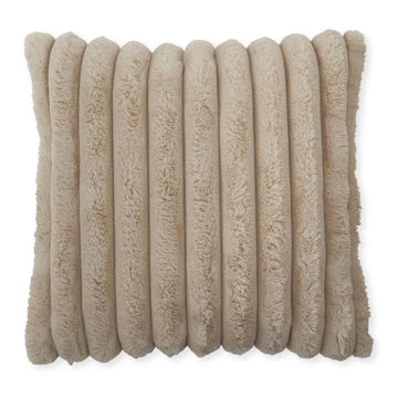 Faux Fur Soft Pillow - Tan