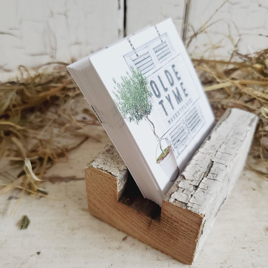 Vintage Architectural Salvage Piece-Business Card Holder