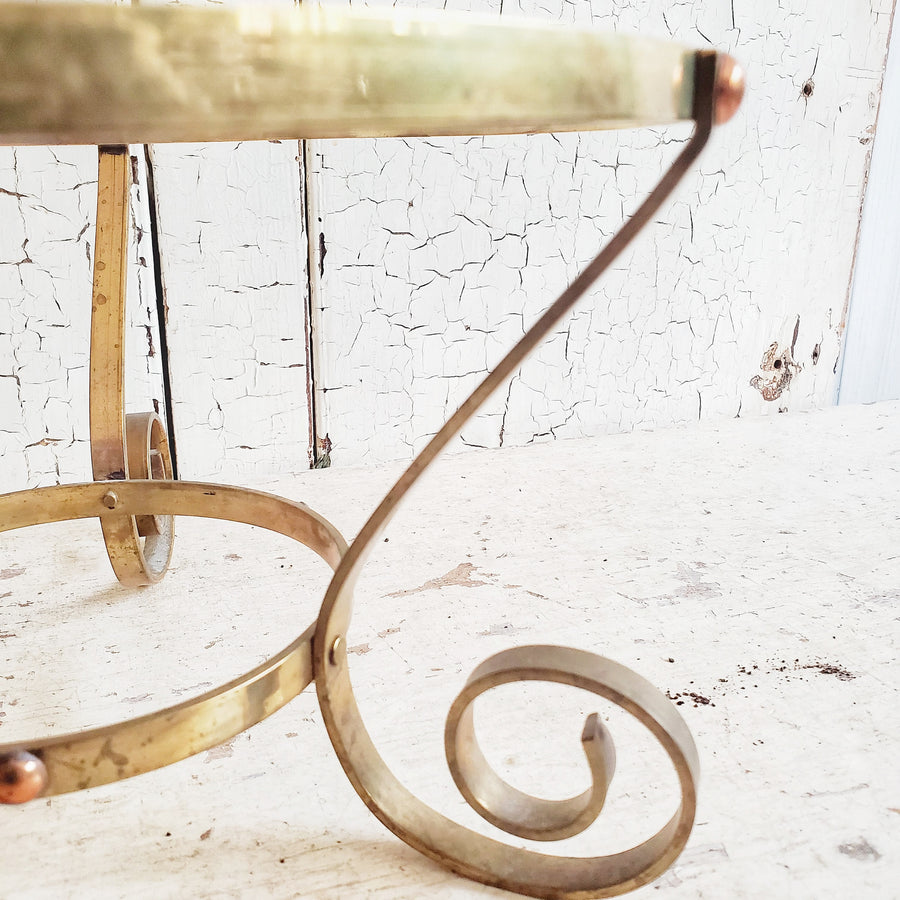 Vintage Brass Plant Stand /Riser