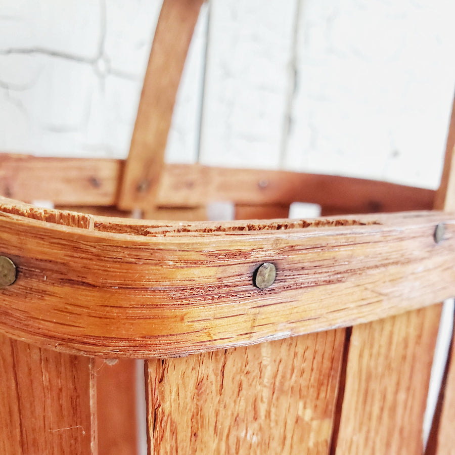 Tall Vintage Litre Basket