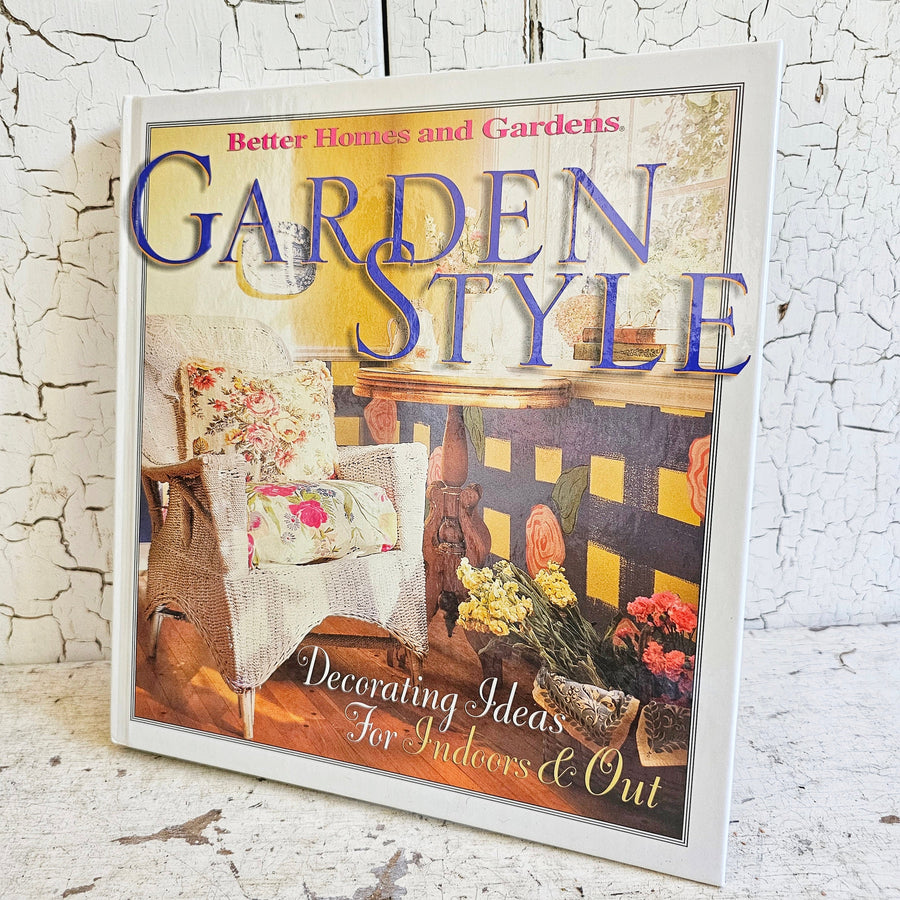 Garden Style Hardcover Book