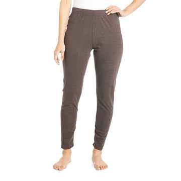 Weekend Brushed Leggings - Brown