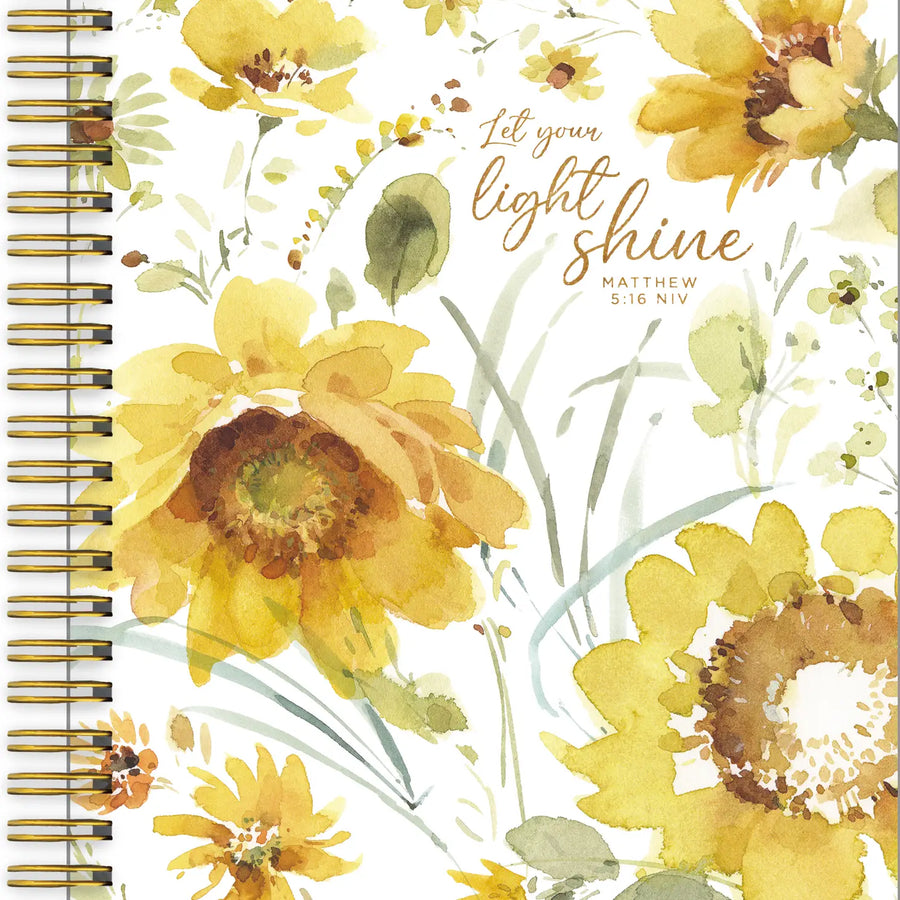 Sunflower Field Spiral Notebook