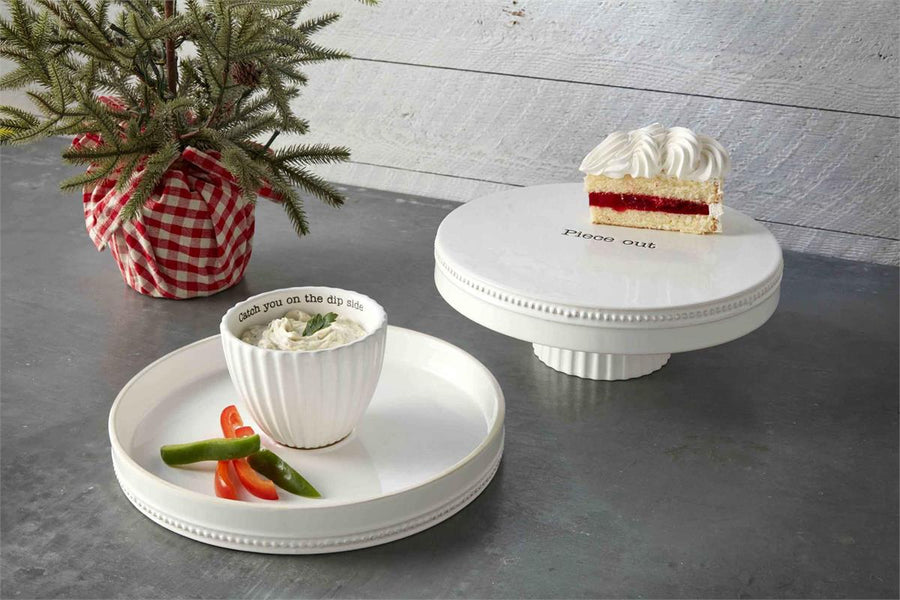 Reversible Pedestal/Chip & Dip Server