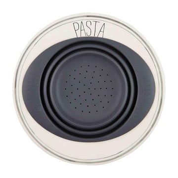 Pasta Bowl & Collapsable Silicone Colander Set