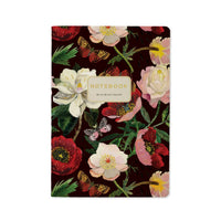 Peonies Soft Cover A5 Notebook