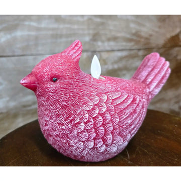 Battery Operated Cardinal Candle