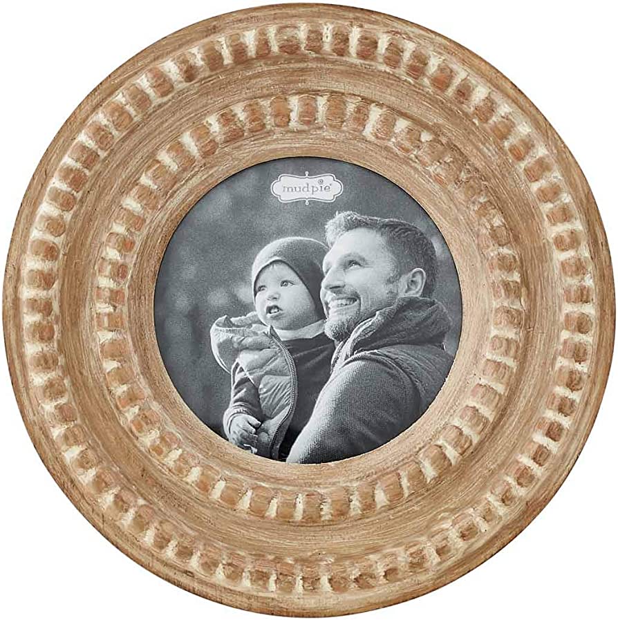 Small White Washed Wood Frame