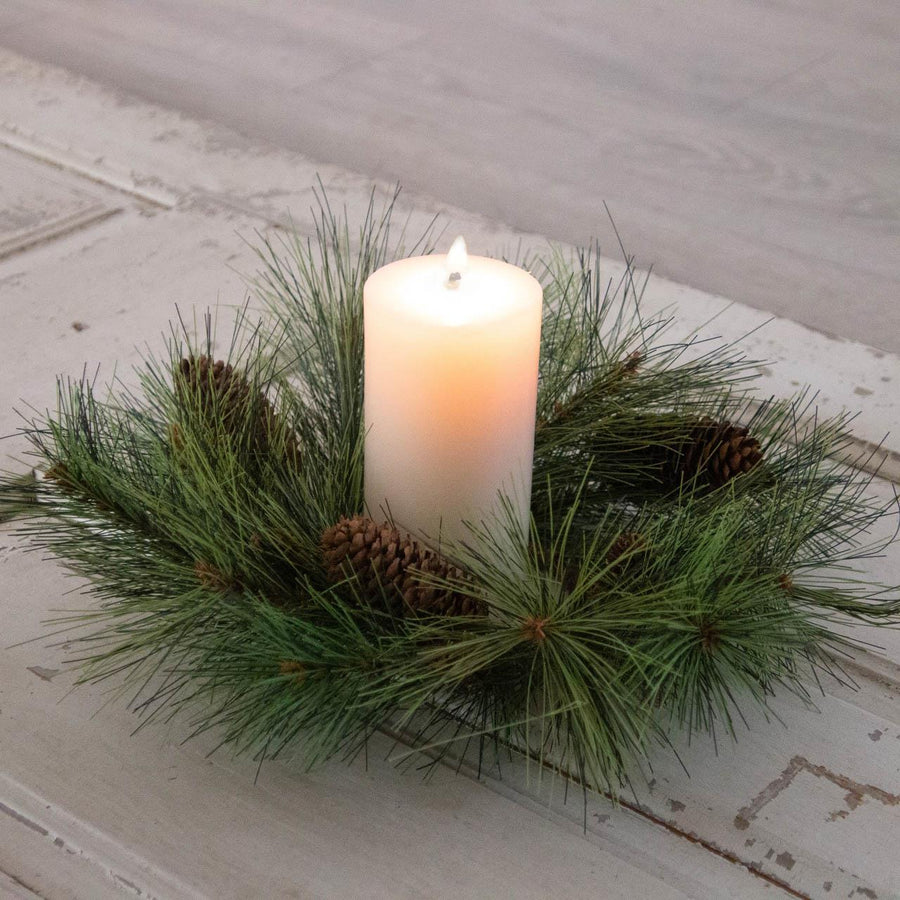 White Pine Candle Ring