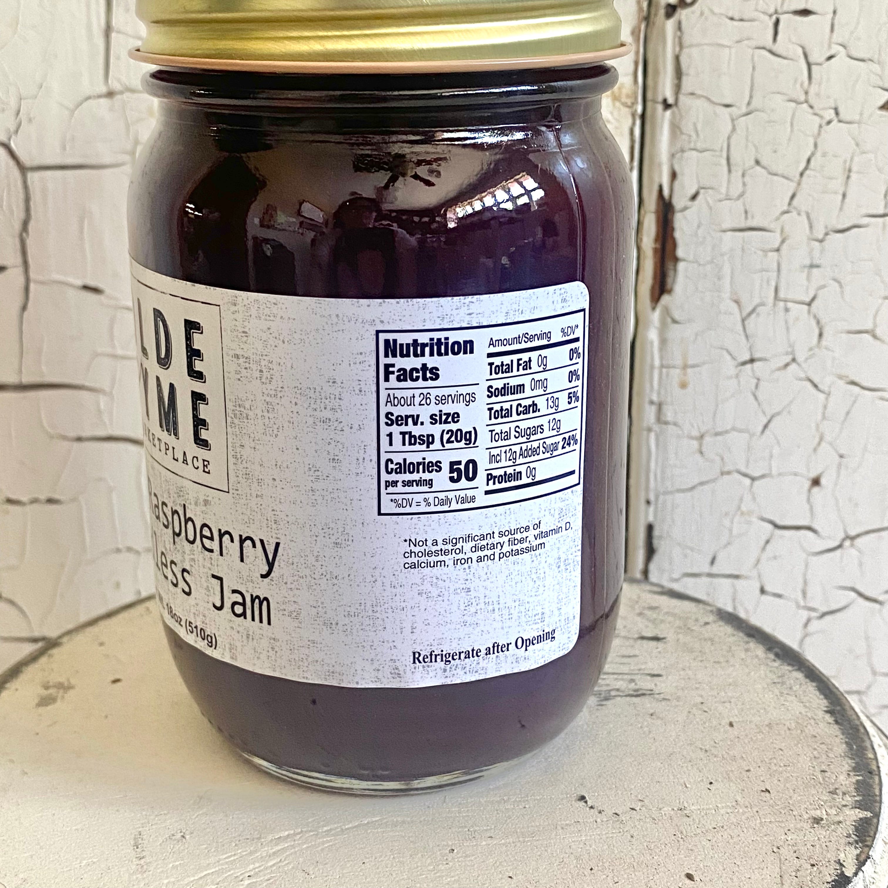 Red Raspberry Seedless Jam – Olde Tyme Marketplace