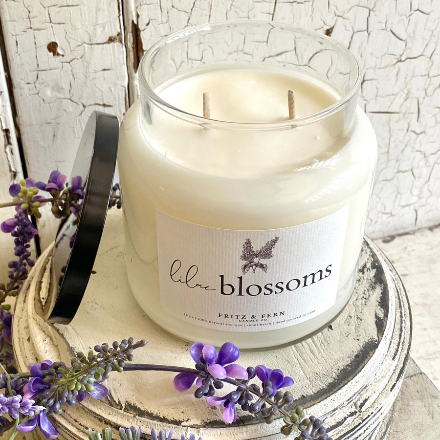 Lilac Blossoms Soy Candle