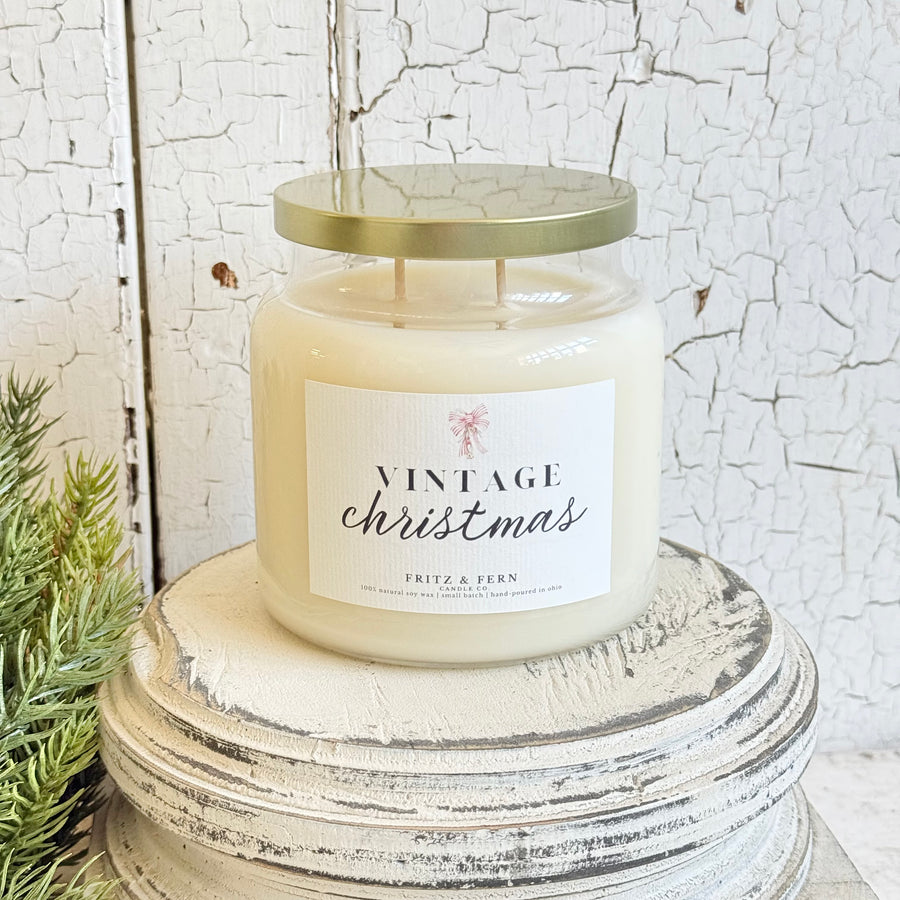 Vintage Christmas Soy Candle