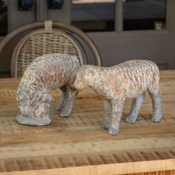 Antique Style Sheep Family