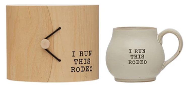 14 Ounce Stoneware Mug with Gift Box