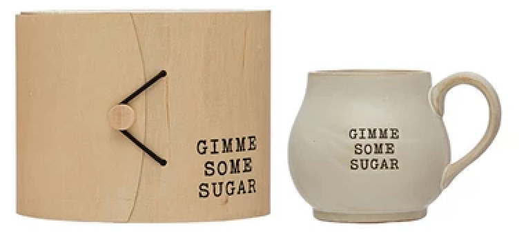 14 Ounce Stoneware Mug with Gift Box