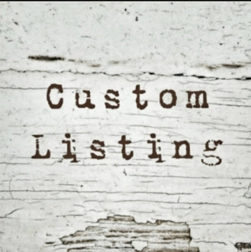 Custom Listing for Sheila