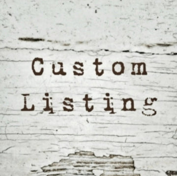 Custom Listing for Irina