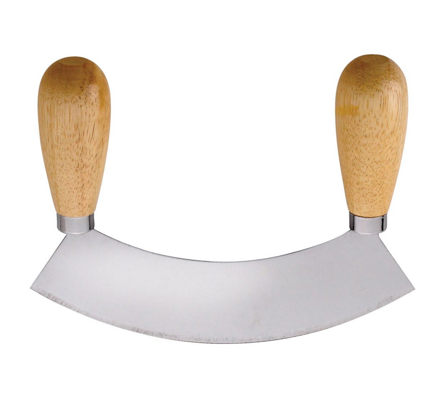 Stainless Steel Mezzaluna Chopper