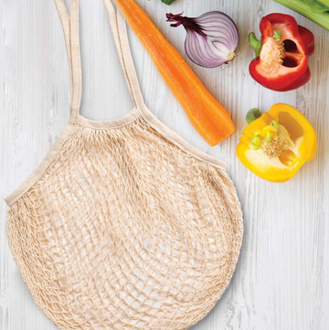 Cotton French Market Bag