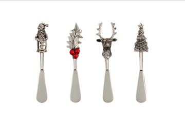 Stainless Steel & Cast Aluminum Holiday Spreader