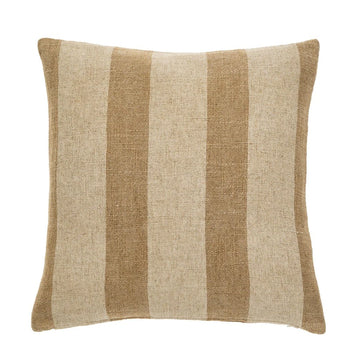 Beige Penstone Stripe Pillow