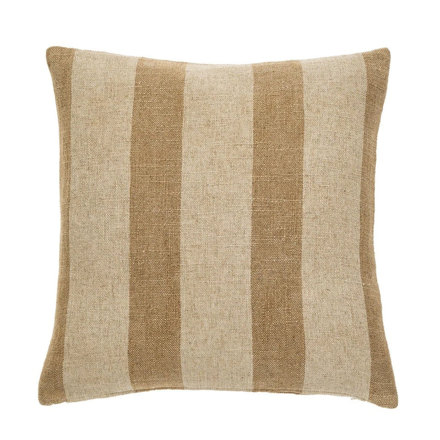 Beige Penstone Stripe Pillow