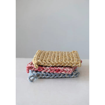 Chunky Crochet Speckled Trivet