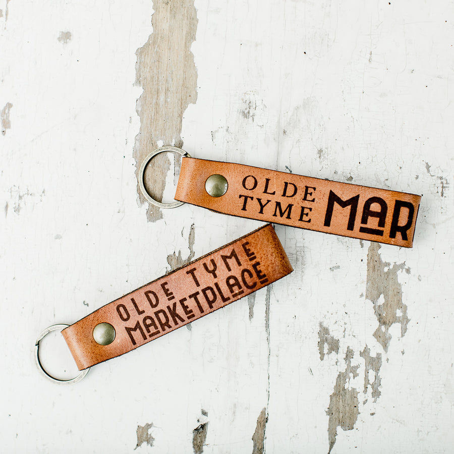 OTM Leather Key Chain