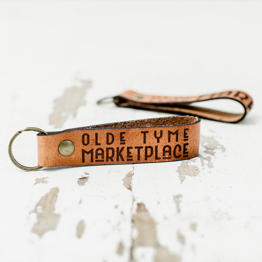 OTM Leather Key Chain