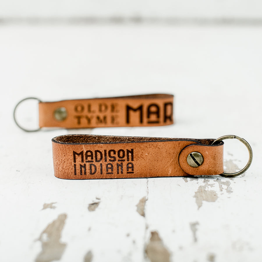 OTM Leather Key Chain