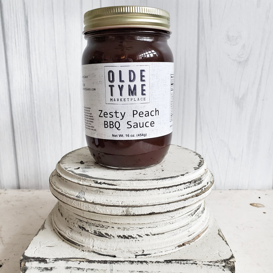 Zesty Peach BBQ Sauce